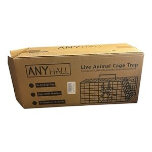 ANYHALL‎ Live Animal Cage Trap